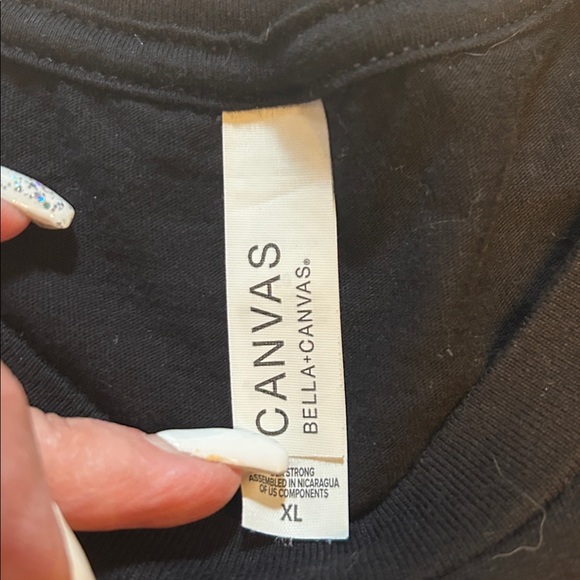 UNAVAILABLE-BITE ME Black Tee - Picture 5 of 7